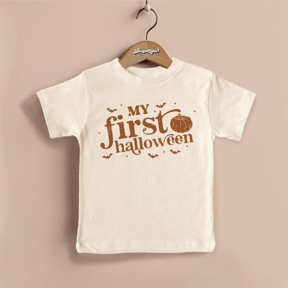 Gildan Other - My First Halloween Toddler Shirt, Cute Halloween Kids Tee, Kids Halloween Outfit